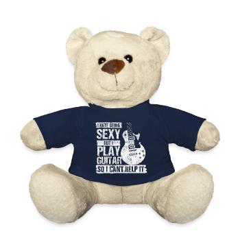 gitarre musik spruch - Teddy - French Navy - Vorne