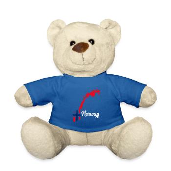 Norway - Teddy Bear - royal blue - Front