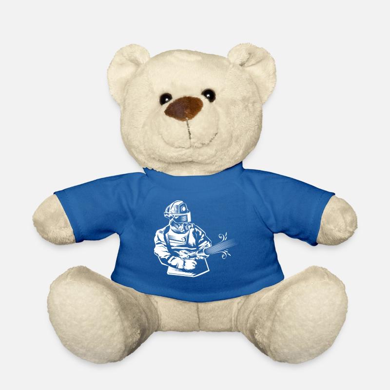 feuerwehrmann - Teddy - Königsblau