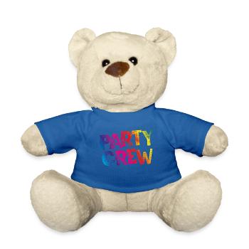 Party Crew Geburtstag Feiern - Teddy - Königsblau - Vorne