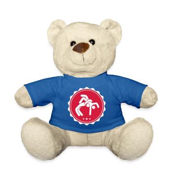 Lutte lutte - Nounours - bleu roi - Devant