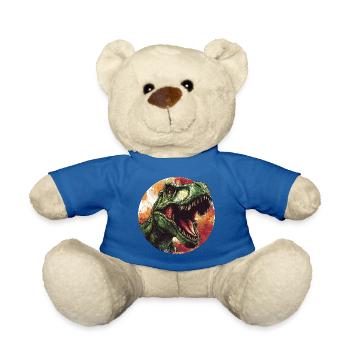 T-Rex - Nounours - bleu roi - Devant