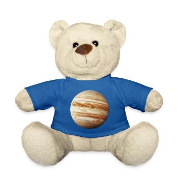 Jupiter - Teddy Bear - royal blue - Front