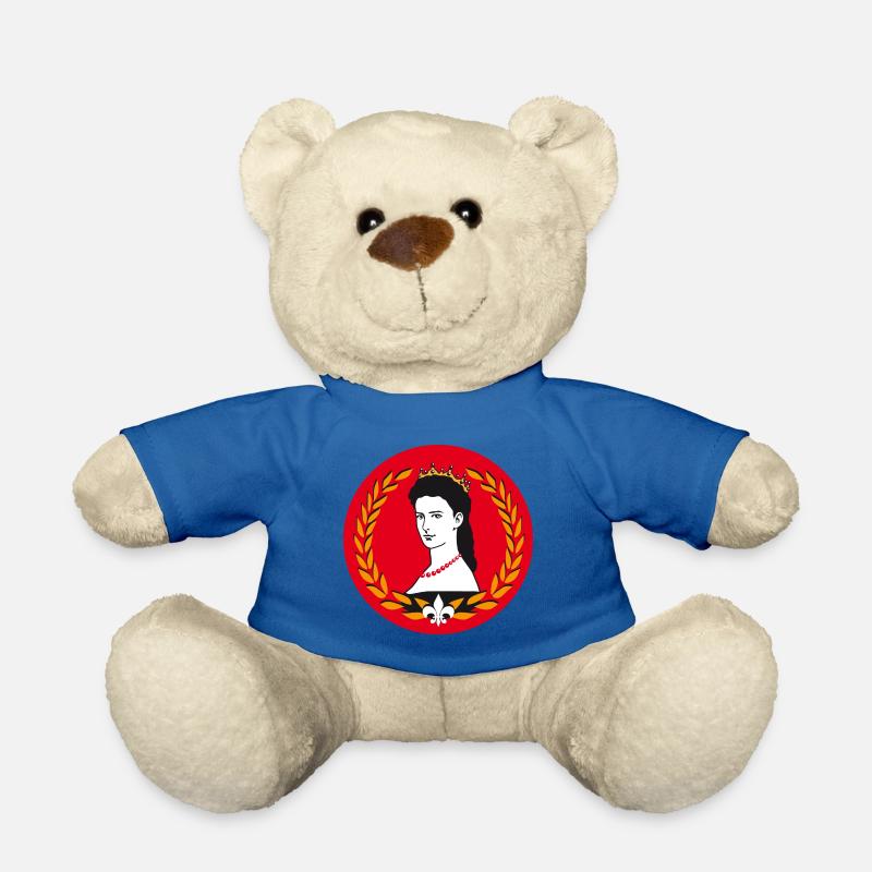 Sissi Kaiserin Elisabeth für Buttons - Teddy - Königsblau