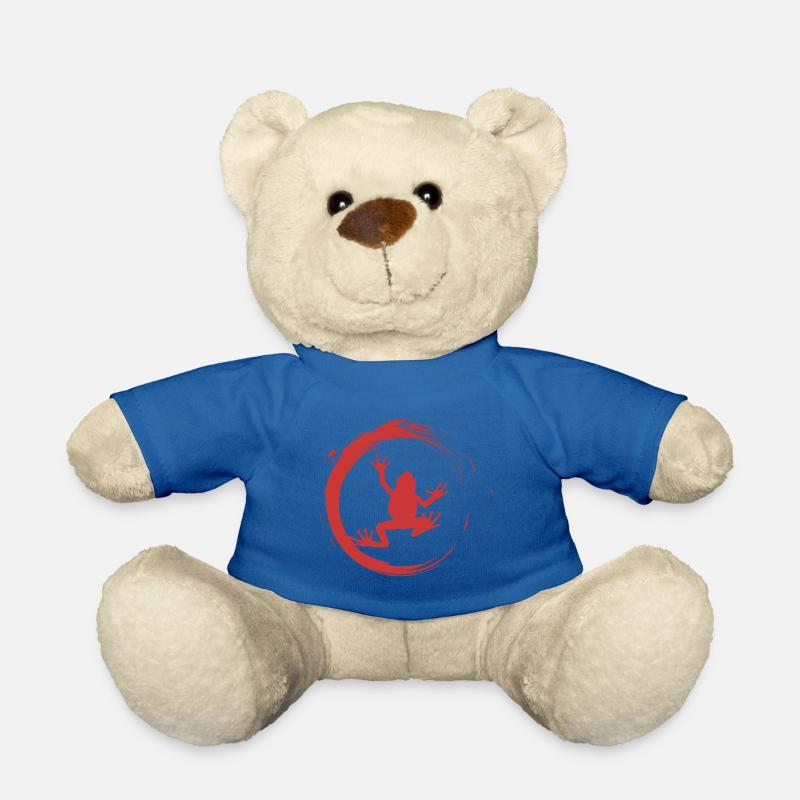 Frosch - Teddy - Königsblau