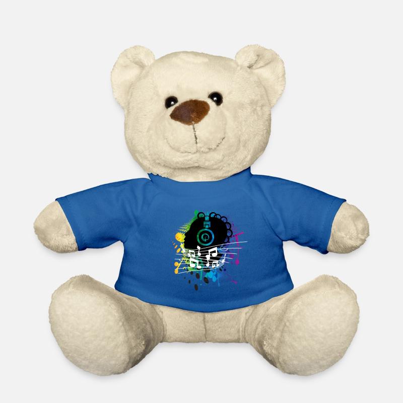 Gesicht Zik - Teddy - Königsblau