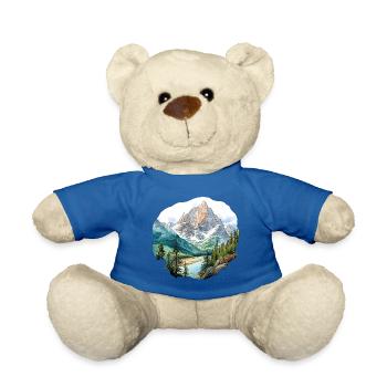 Berge - Teddy - Königsblau - Vorne