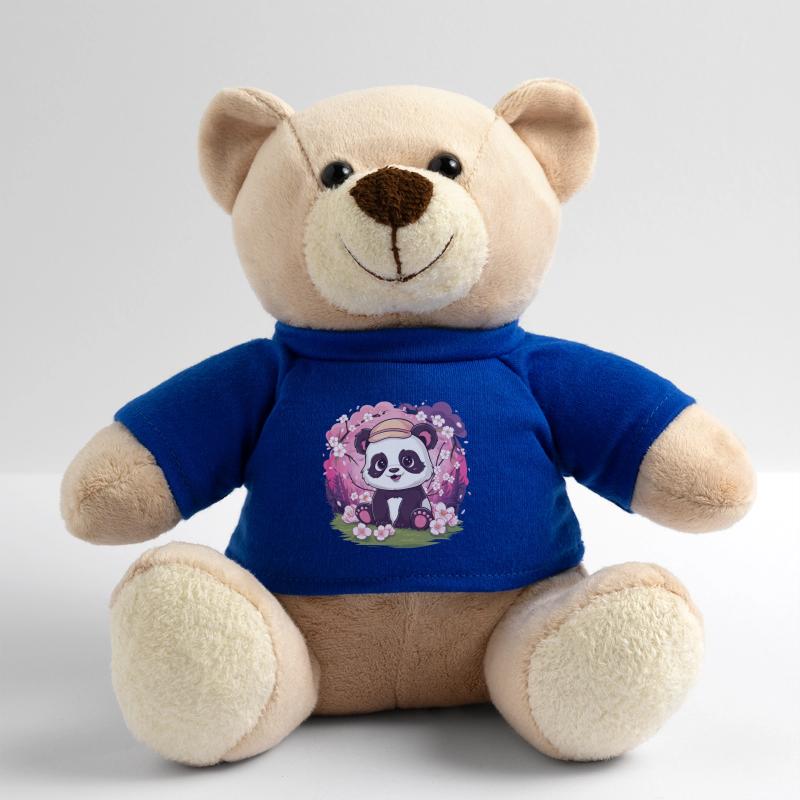 Panda kawaii avec fleurs de cerisier Nounours