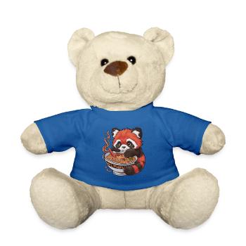 Cute unicorn with strawberries full of magic - Teddy Bear - royal blue - Front
