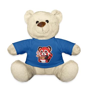 Cute unicorn with strawberries full of magic - Teddy Bear - royal blue - Front