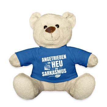 Angetrieben von Heu und Sarkasmus - Teddy - Königsblau - Vorne