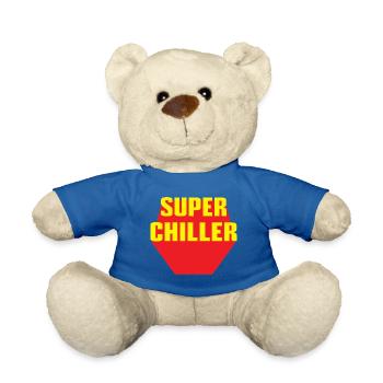 super cool zen chiller - Teddy Bear - royal blue - Front
