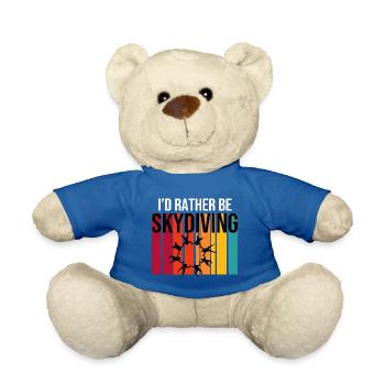 I'd Rather Be Sky Diving - Teddy - Königsblau - Vorne