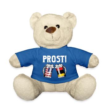 Prost Beer American German Flag - Teddy - Königsblau - Vorne