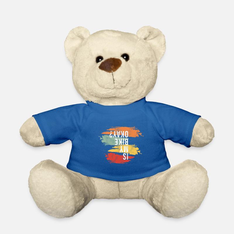 Est-ce que mon vélo va bien? - Nounours - bleu roi