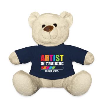 Artist In Training Please Wait - Teddy - French Navy - Vorne