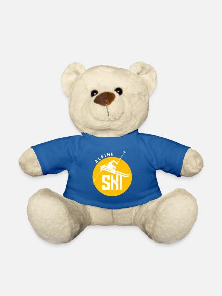 Alpine Ski - Teddy - Königsblau