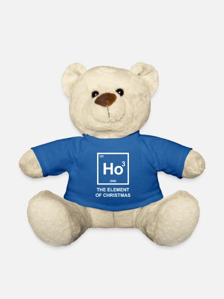 HO das Element der Weihnachten - Element - Teddy - Königsblau
