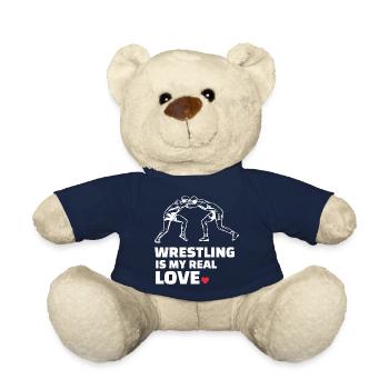 Ich Liebe Es Zu Ringen - Teddy - French Navy - Vorne