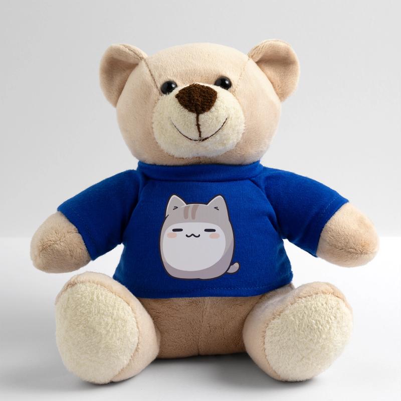 Blobby Cat - Cute Cat Pet Comic Teddy Bear