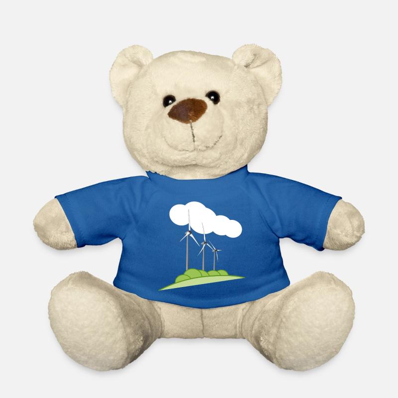 Eolienne - Nounours - bleu roi