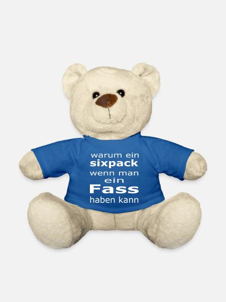 Sixpack - Teddy - Königsblau