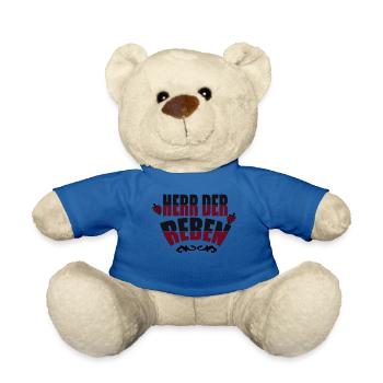 Winegrower, lord of the vine, wine farmer shirt gift - Teddy Bear - royal blue - Front
