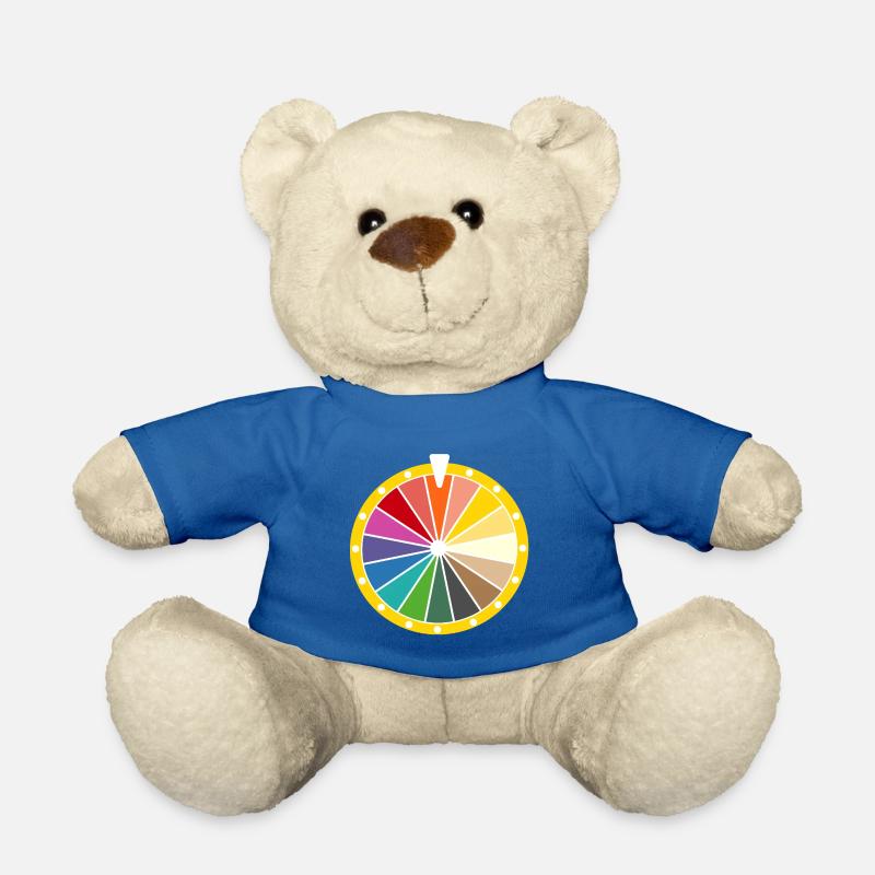 roue de la fortune - Nounours - bleu roi