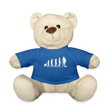 FOOTBALL EVOLUTION - Teddy Bear - royal blue - Front