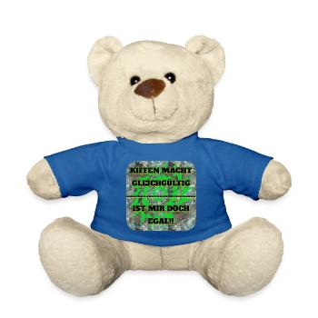 KIFFEN MACHT....!! - Teddy - Königsblau - Vorne