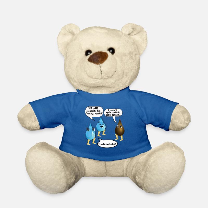 Wasser und Öl - Teddy - Königsblau