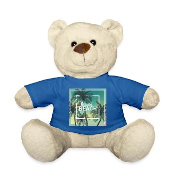 MIAMI BEACH - Teddy Bear - royal blue - Front