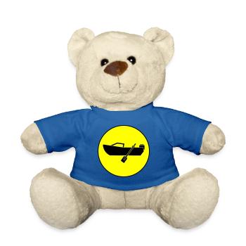 boot icon circle - Teddy Bear - royal blue - Front
