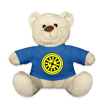 Roulette Icon Kreis - Teddy - Königsblau - Vorne