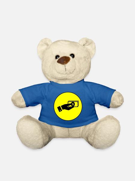 Geld Icon - Teddy - Königsblau