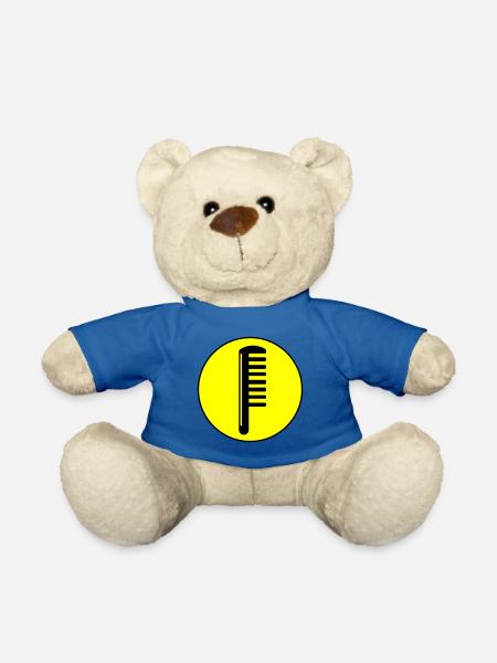 Kamm Friseur Kreis - Teddy - Königsblau