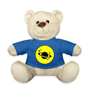 Saturn Icon icon - Teddy Bear - royal blue - Front