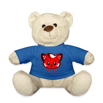 Fox Head Comic Mignon - Nounours - bleu roi - Devant