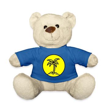 Symbole de Palm Island Été - Nounours - bleu roi - Devant