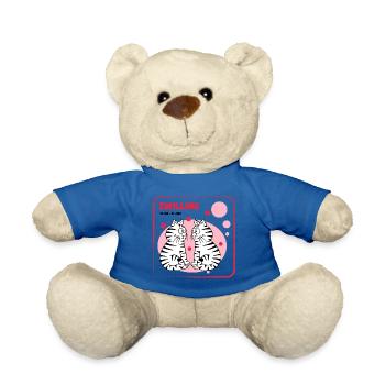 Sternzeichen Zwilling - Teddy - Königsblau - Vorne