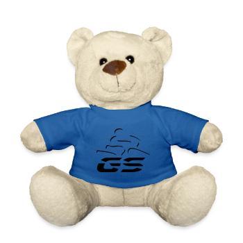 Logo GS-Fahrer Nr. 5 | black - Teddy - Königsblau - Vorne