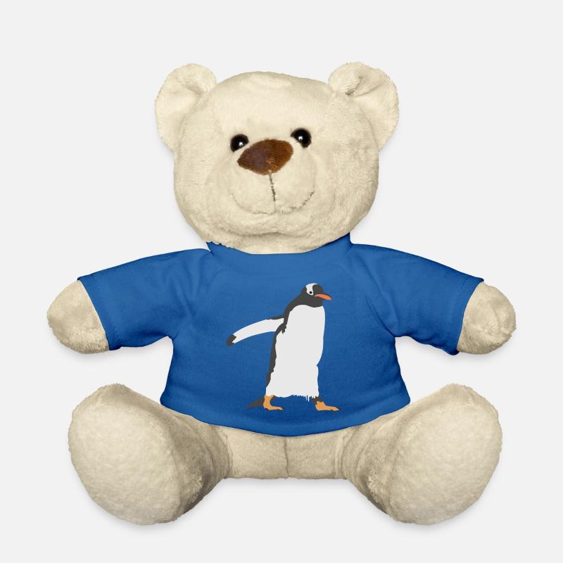 süsser Pinguin - Teddy - Königsblau