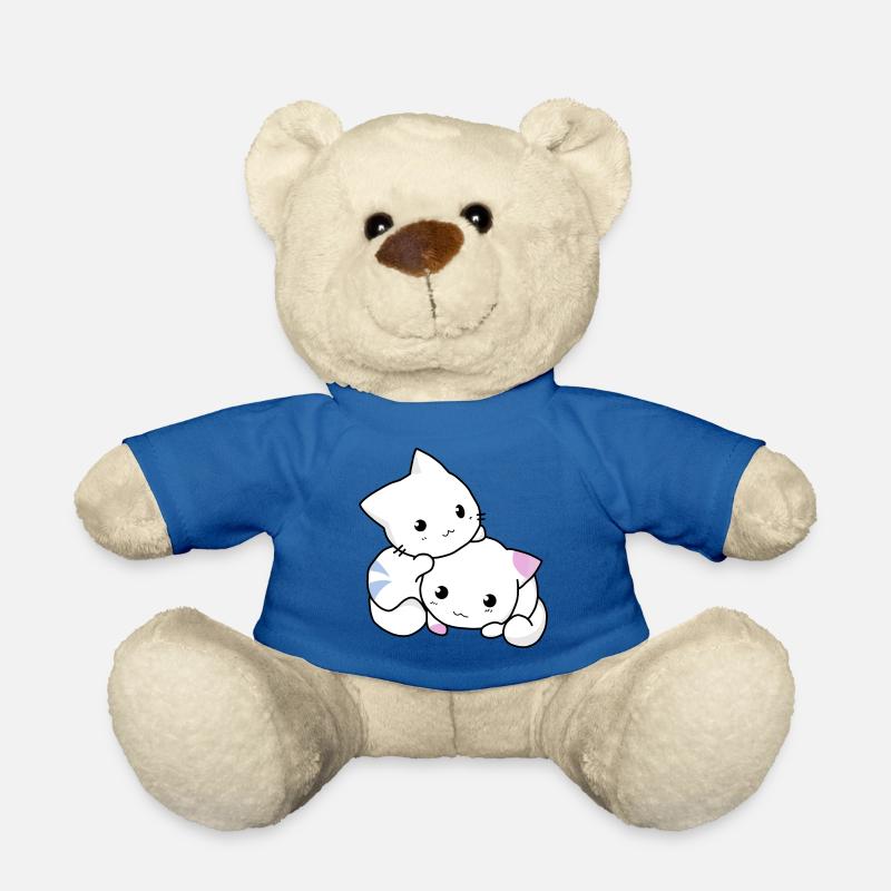 chatons - Nounours - bleu roi