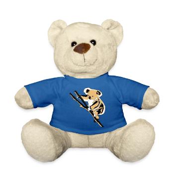 Koala bear - Teddy Bear - royal blue - Front