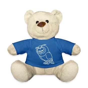 Bande dessinée Owl - Nounours - bleu roi - Devant