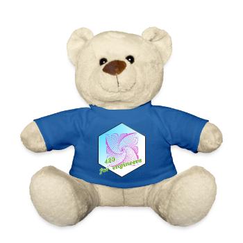 Auch Ingenieure chillaxen - Teddy - Königsblau - Vorne