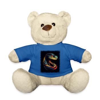 Drôle de singe Blagues Joke Geek Ape Présent - Nounours - bleu roi - Devant