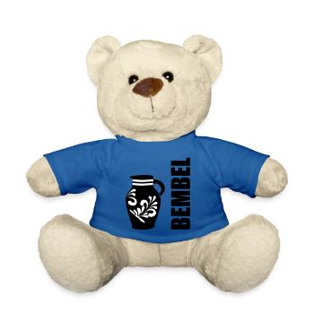 Bembel - Der original Apfelweinbembel #FFM #069 - Teddy - Königsblau - Vorne