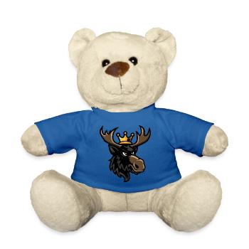 Elk Crown - Teddy Bear - royal blue - Front