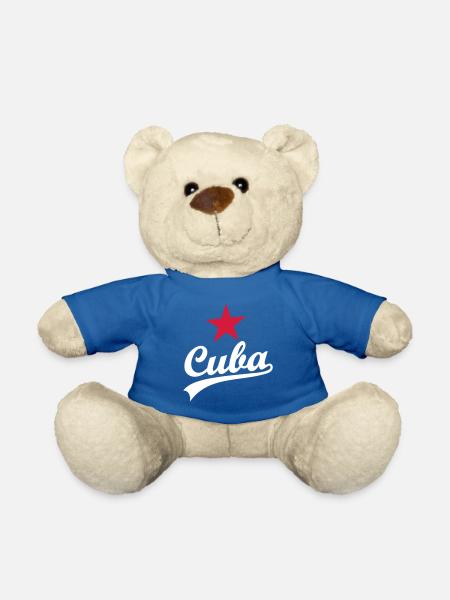 CUBA OLDSCHOOL SWOSH - Teddy - Königsblau
